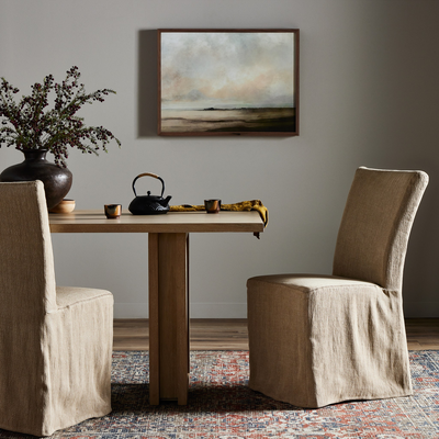 Vista Slipcovered Dining Chair by Four Hands