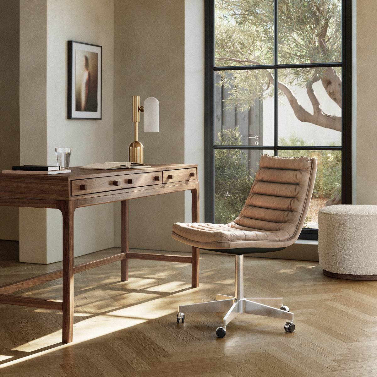 Malibu Desk Chair by Four Hands