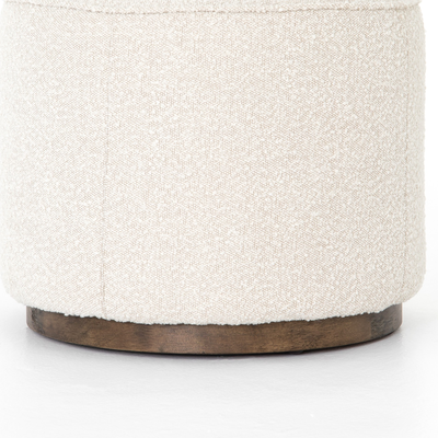 Sinclair Round Ottoman by Four Hands