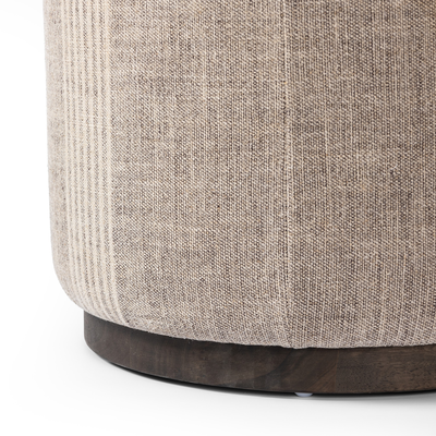Sinclair Round Ottoman by Four Hands