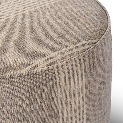 Sinclair Round Ottoman by Four Hands