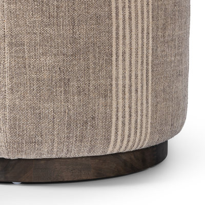 Sinclair Round Ottoman by Four Hands