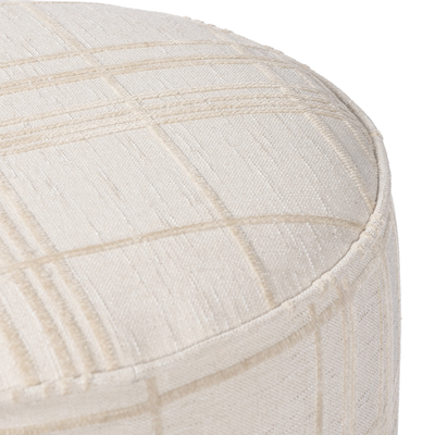 Sinclair Round Ottoman by Four Hands