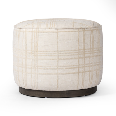 Sinclair Round Ottoman by Four Hands
