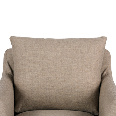 Banks Slipcover Swivel Chair