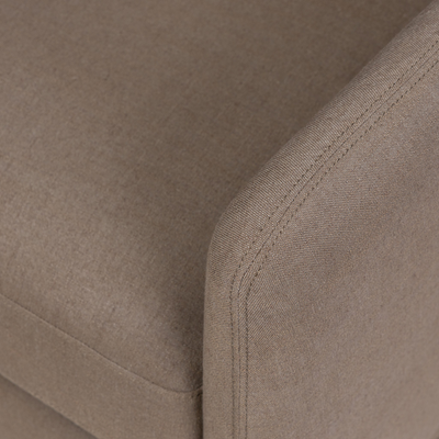 Banks Slipcover Swivel Chair