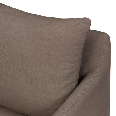 Banks Slipcover Swivel Chair