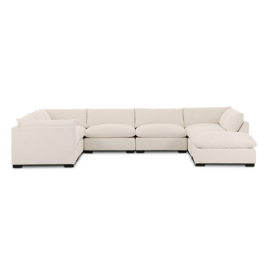 Westwood 7-Piece Sectional + Ottoman by Four Hands