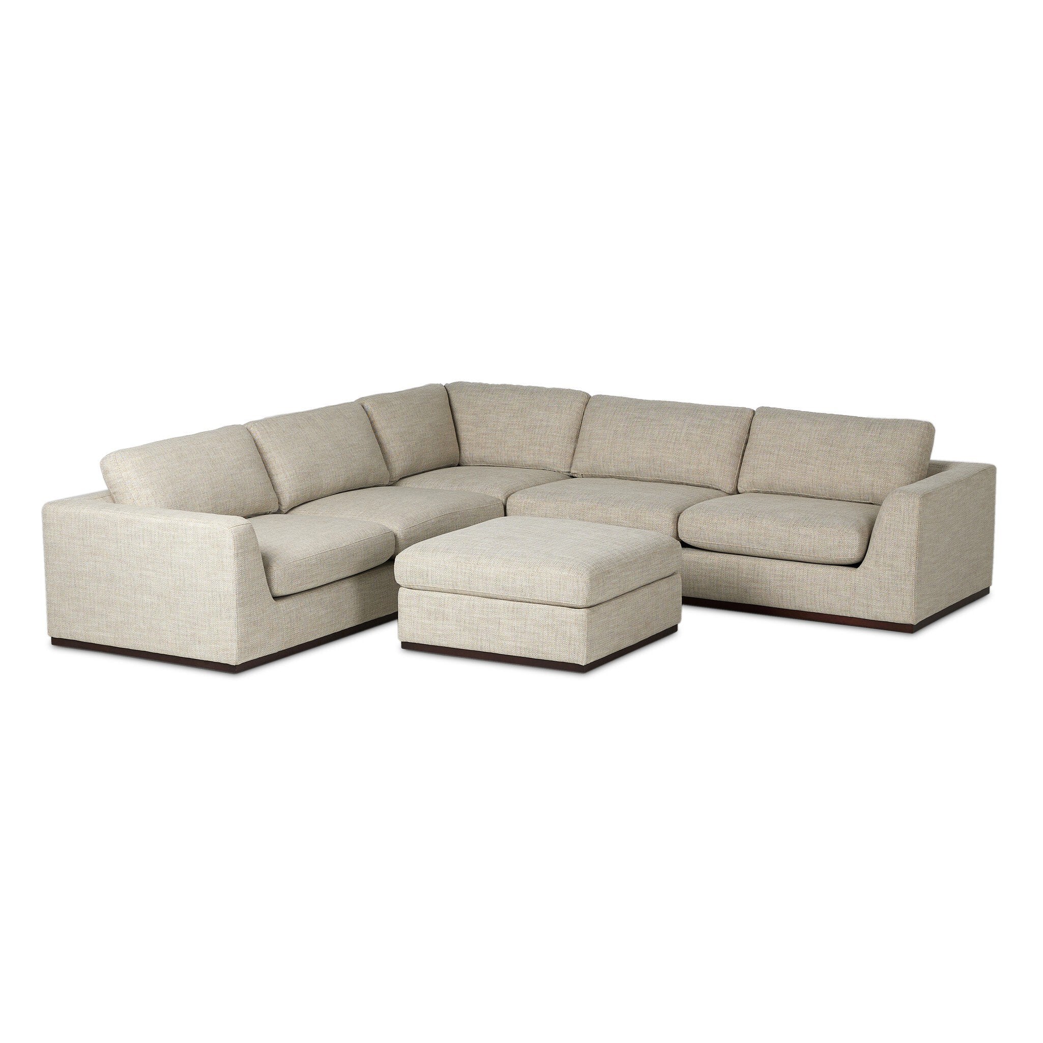 Colt 3Pc Sectional W/ Ottoman