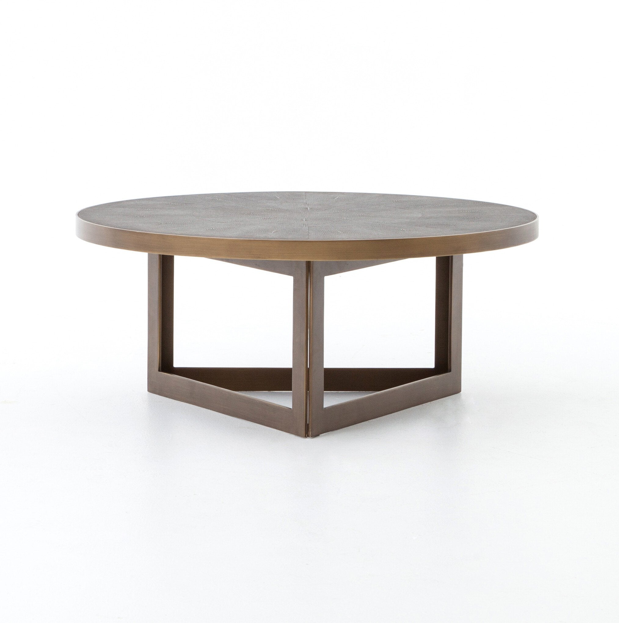 Shagreen Round Coffee Table