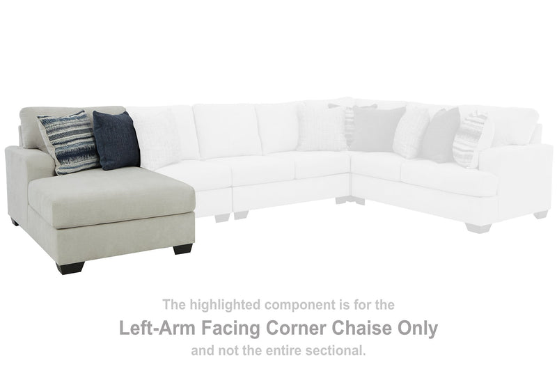Lowder 4-Piece Sectional with Chaise