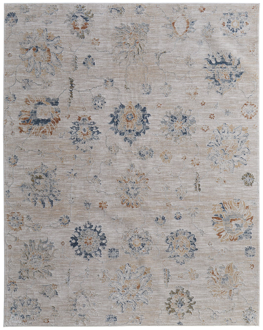 Pasha 39M9F Beige/Blue Rug by Feizy