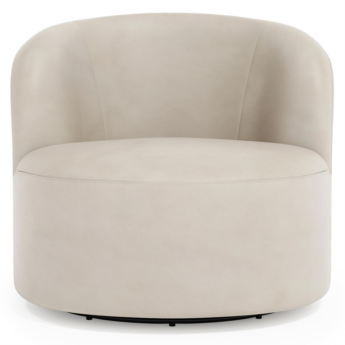 Elle Leather Swivel Chair (1562SL) by Bernhardt