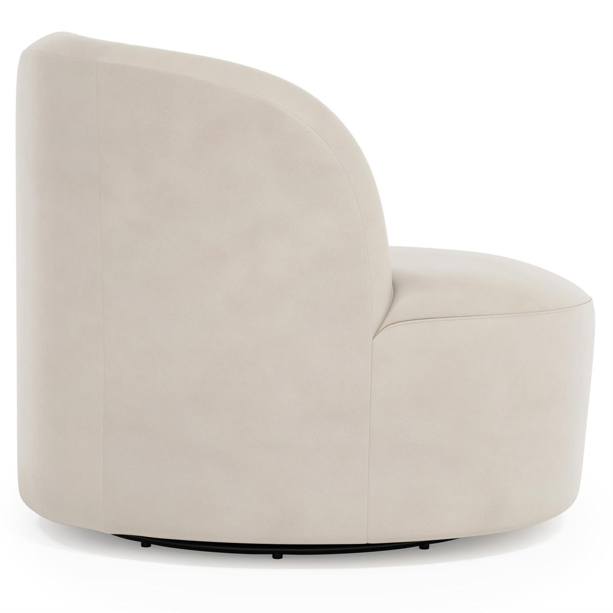 Elle Leather Swivel Chair (1562SL) by Bernhardt