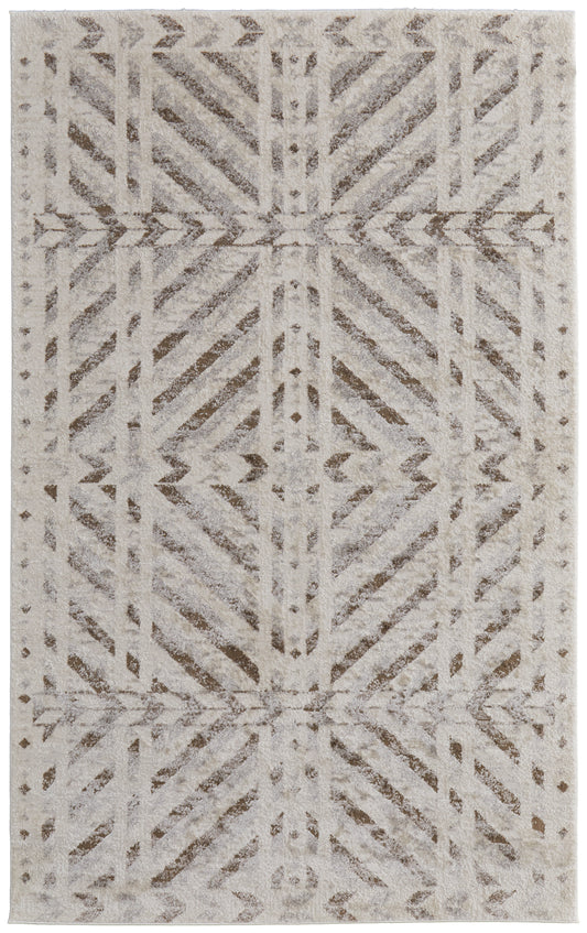 Vancouver 39NQF Beige/Brown Rug by Feizy