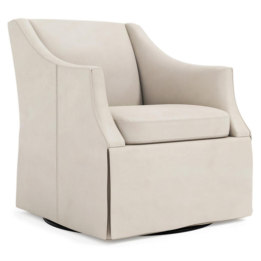 Clayton Leather Swivel Chair (1741SL) by Bernhardt
