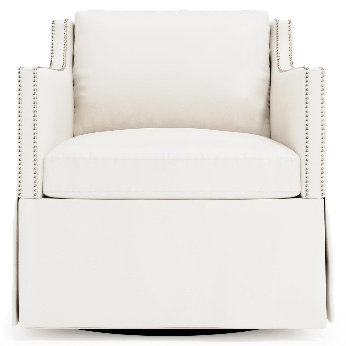 Delaney Leather Swivel Chair (1803SLQ) by Bernhardt