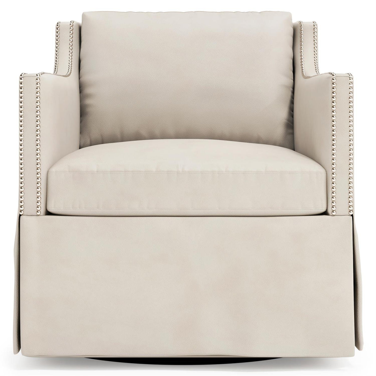 Delaney Leather Swivel Chair (1803SL) by Bernhardt