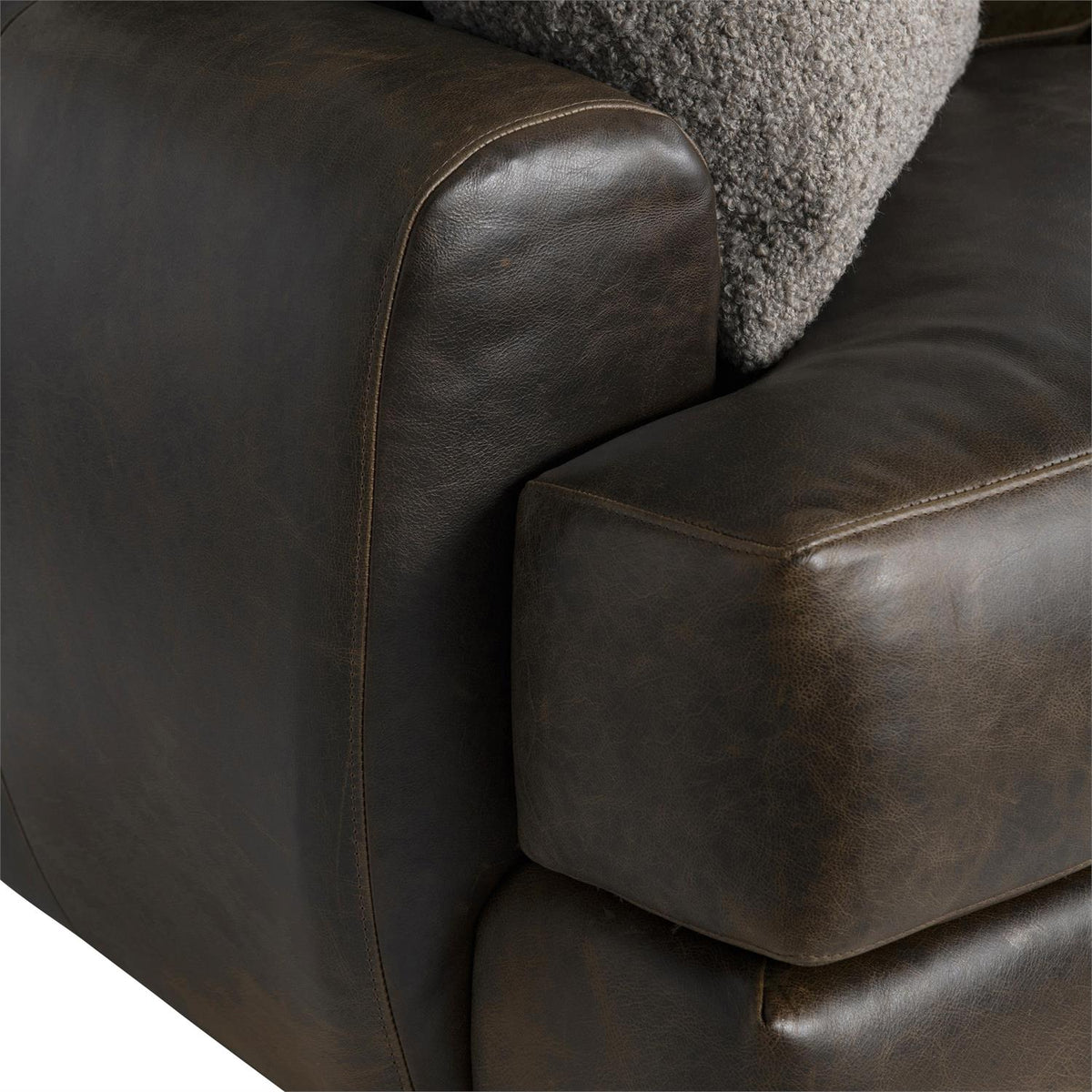 Cameron Leather Swivel Chair (1902SLO) by Bernhardt