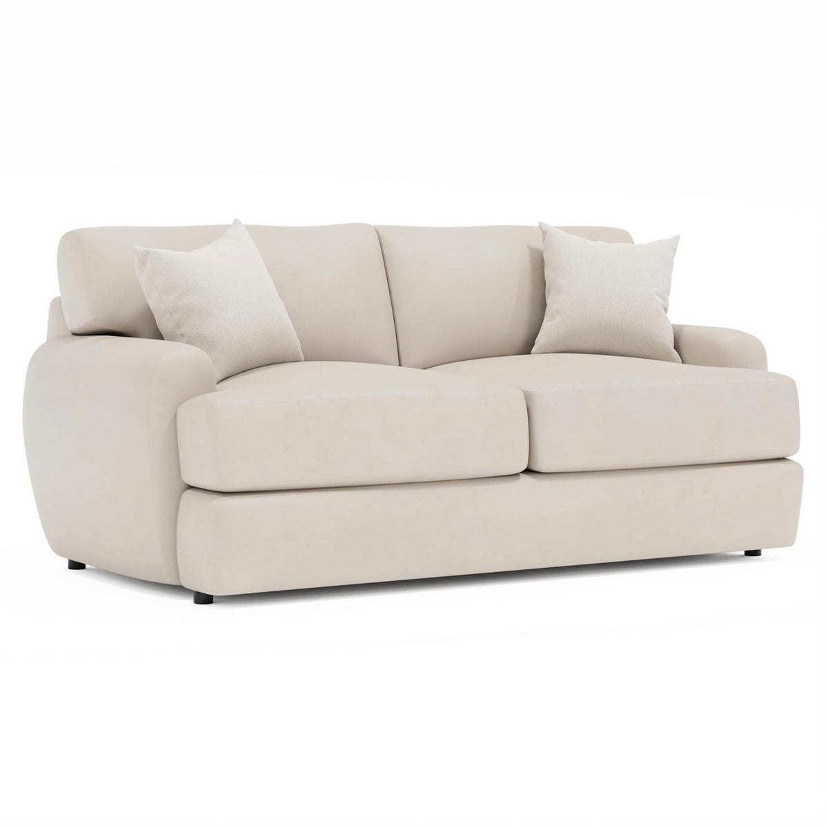 Cameron Leather Loveseat by Bernhardt