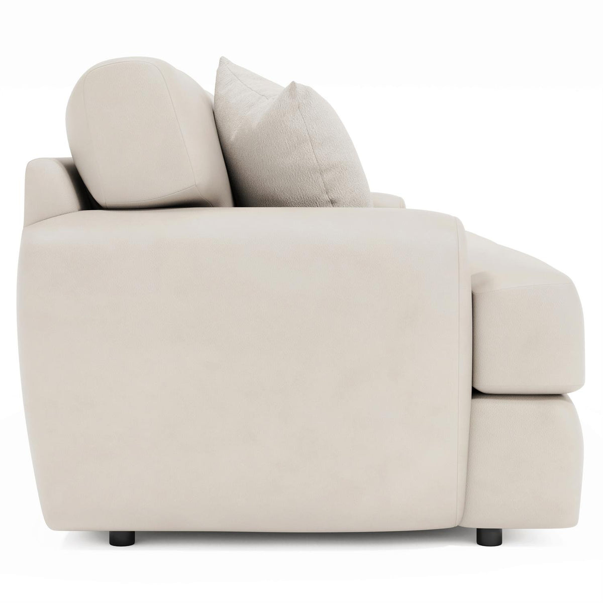 Cameron Leather Loveseat by Bernhardt