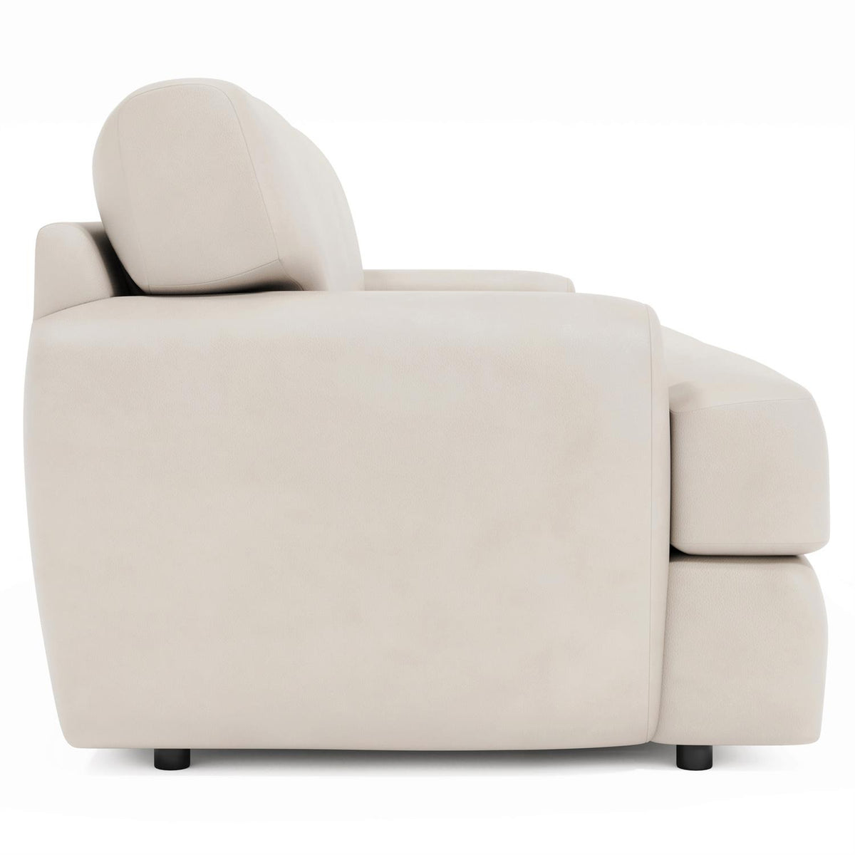 Cameron Leather Loveseat by Bernhardt
