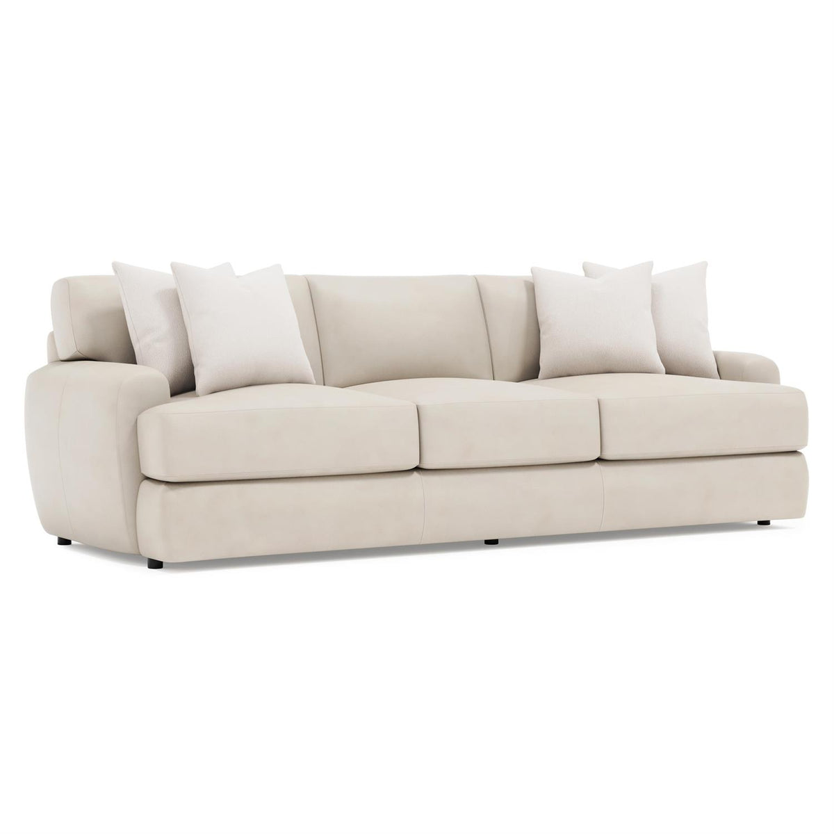 Cameron Leather Sofa (1907L) by Bernhardt