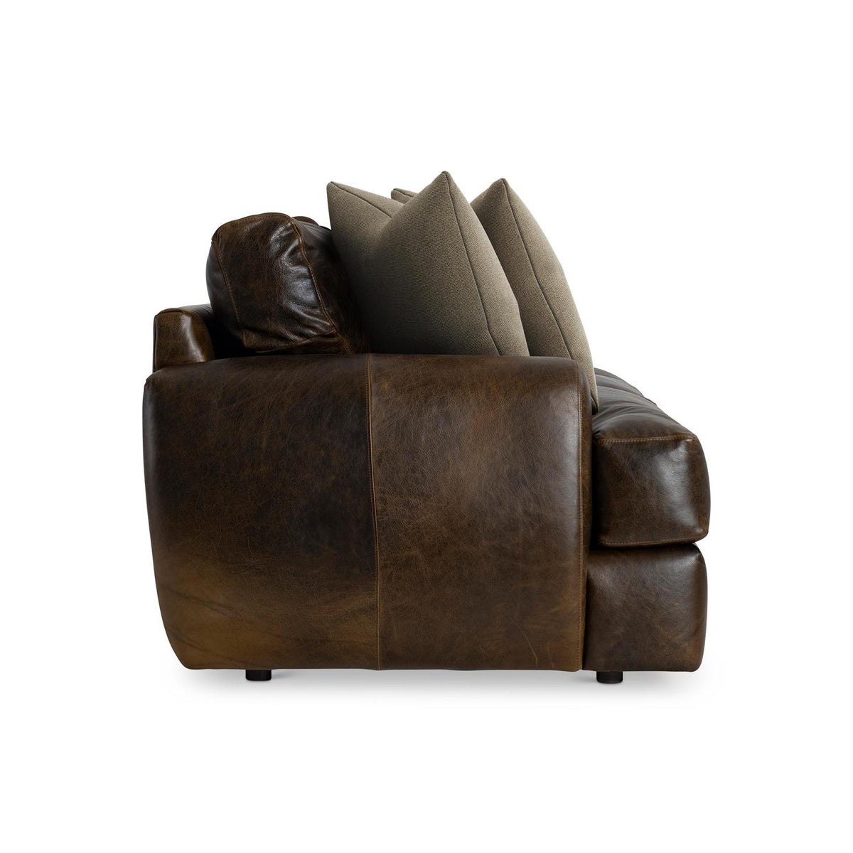 Cameron Leather Sofa (1907LO) by Bernhardt