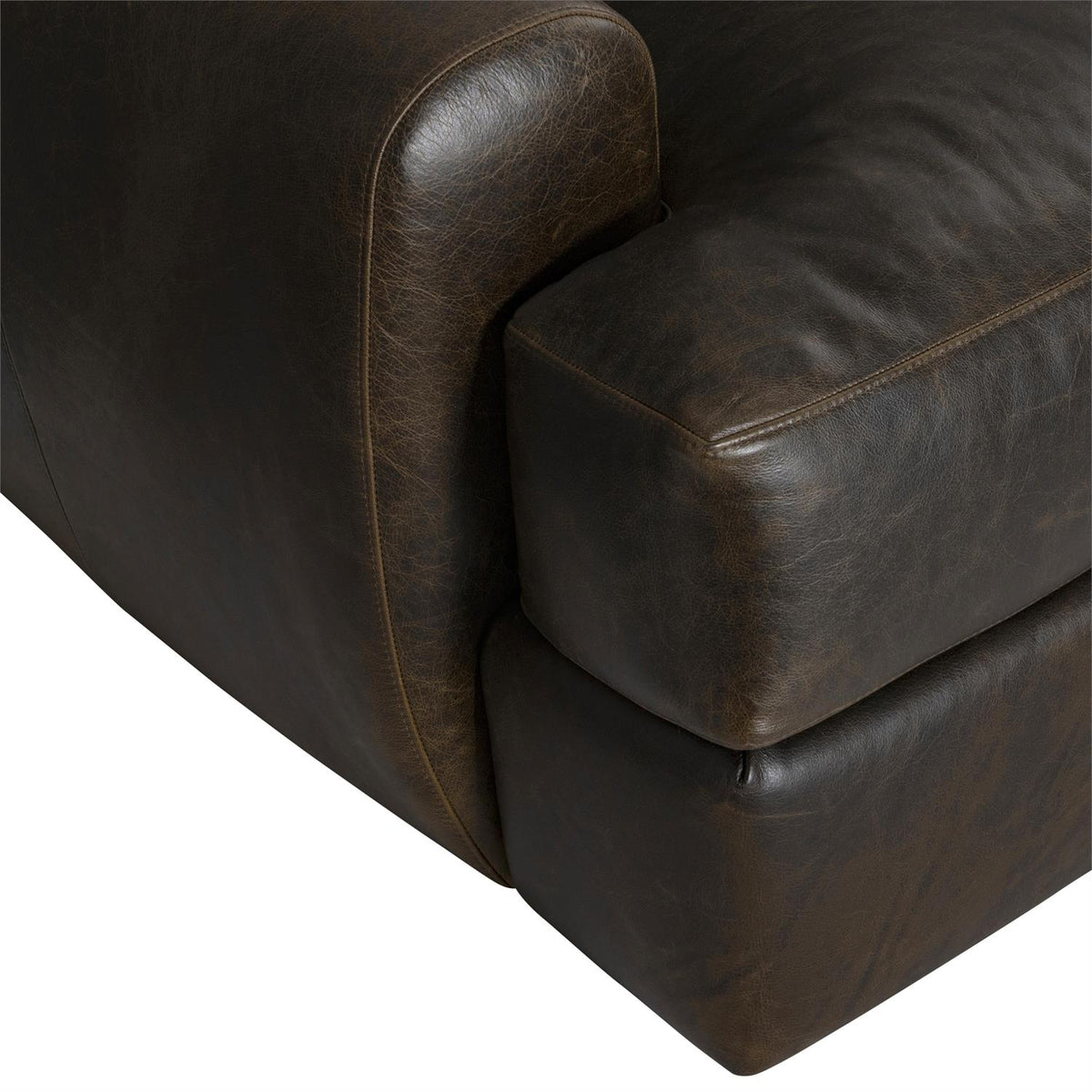 Cameron Leather Sofa (1907LO) by Bernhardt