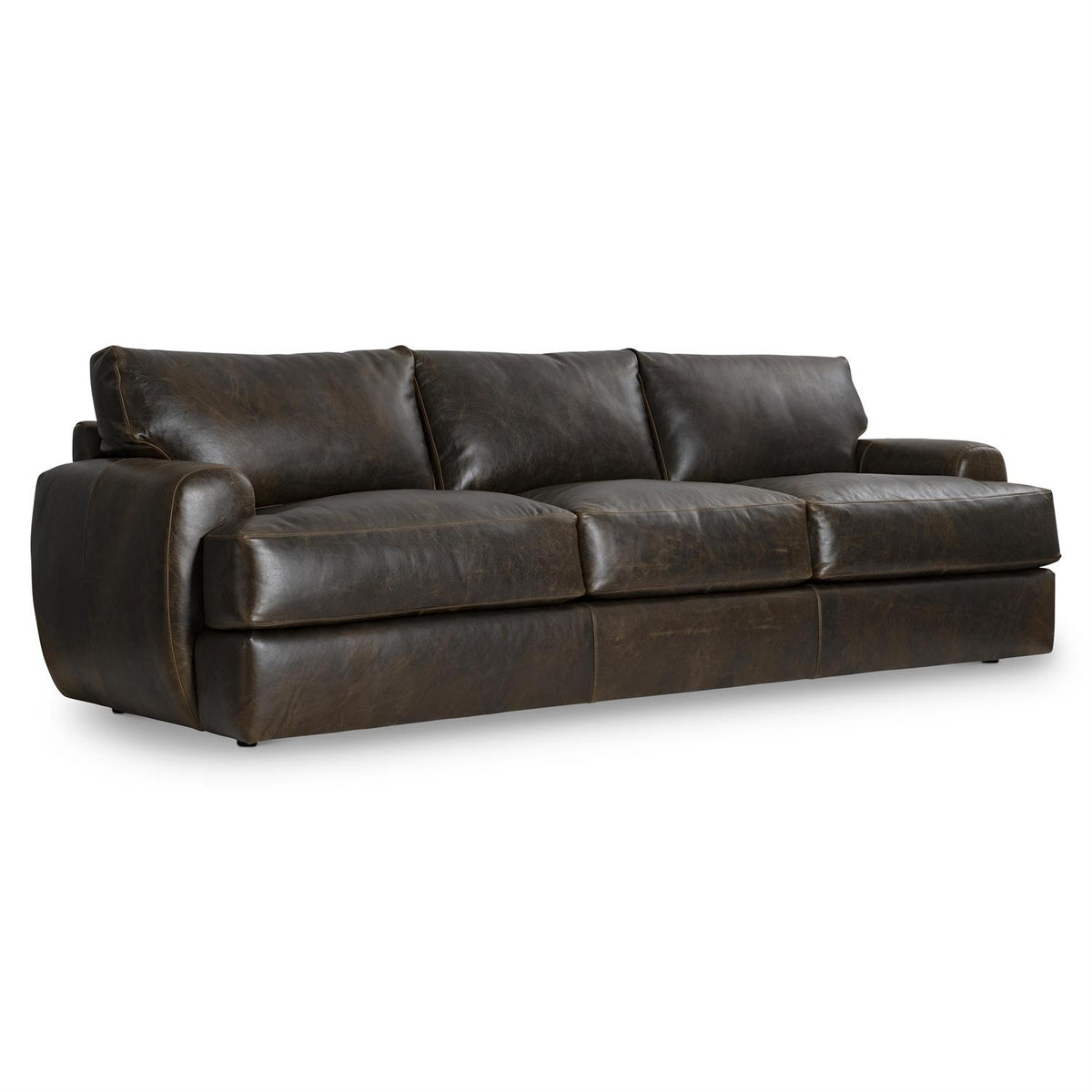 Cameron Leather Sofa (1907LO) by Bernhardt