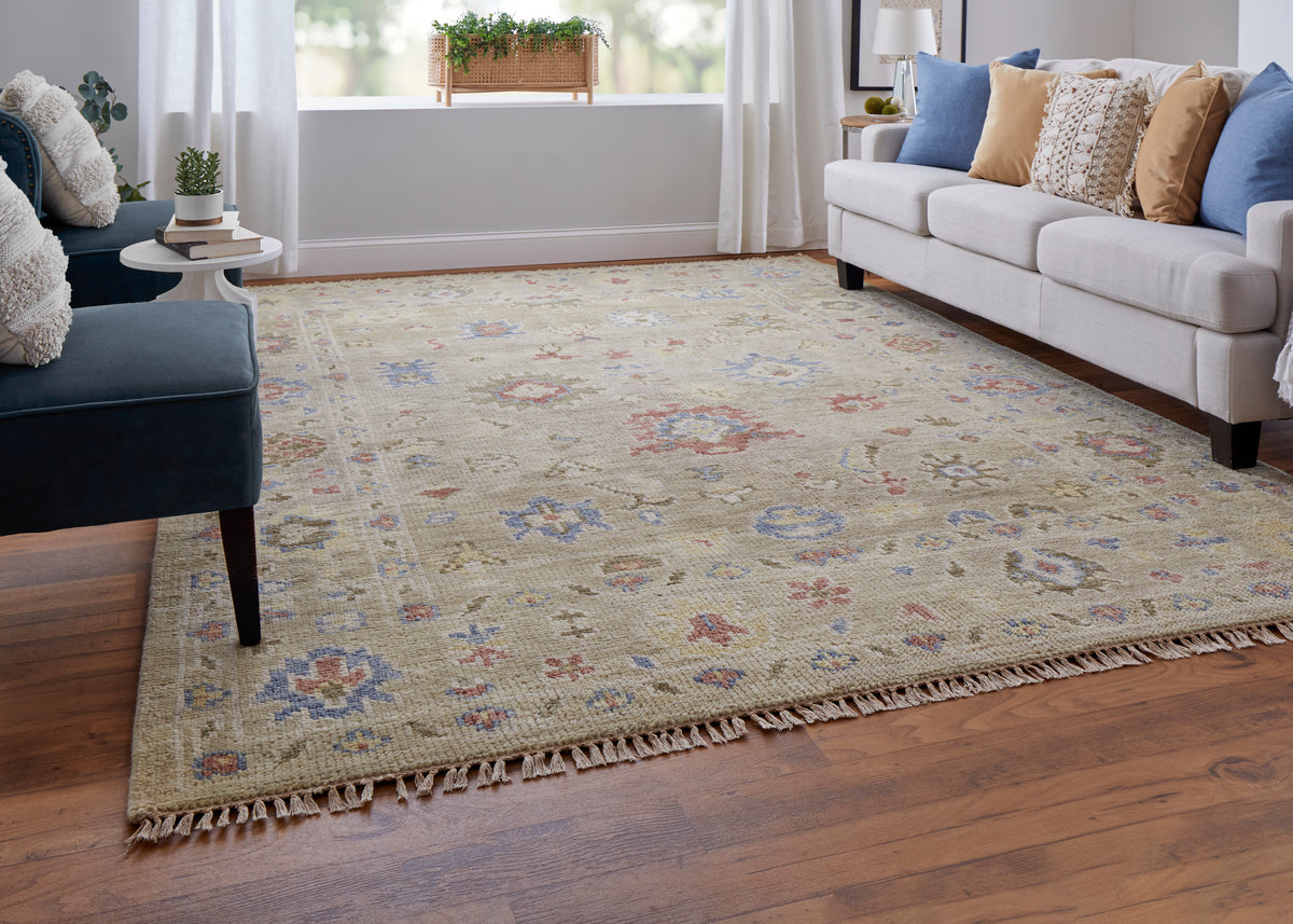 Fillmore 69CJF Blue/Ivory Rug by Feizy