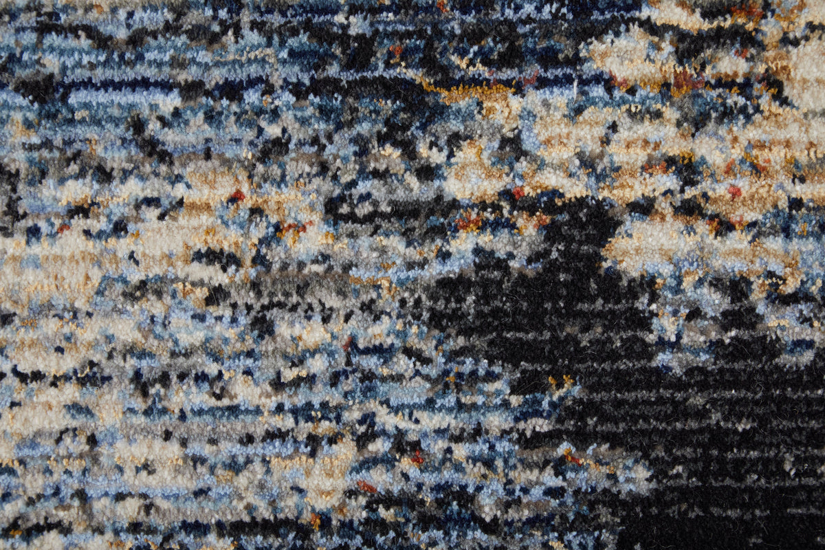 Sonora 39NWF Ivory/Blue Rug by Feizy
