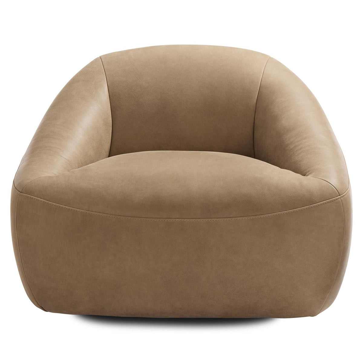 Quincy Leather Swivel Chair (203SLO) by Bernhardt
