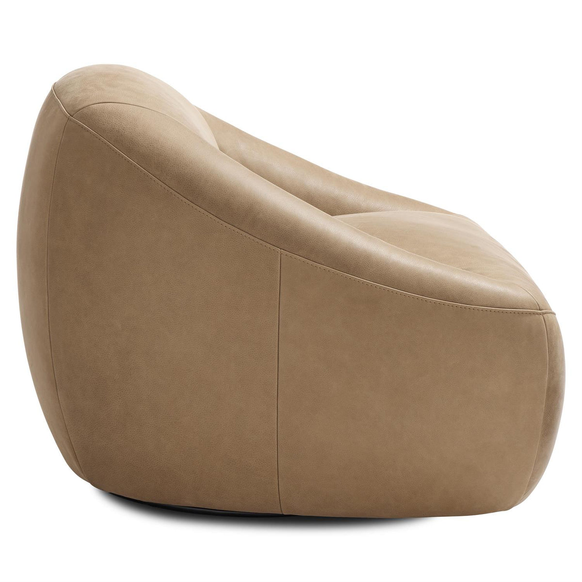Quincy Leather Swivel Chair (203SLO) by Bernhardt