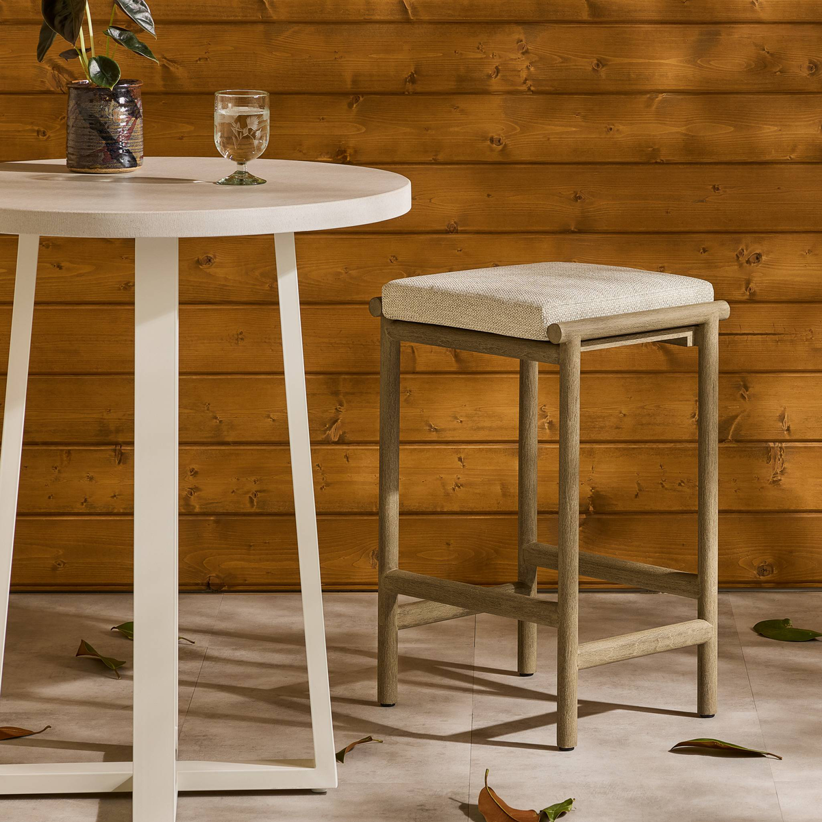 Kyla Outdoor Bar + Counter Stool