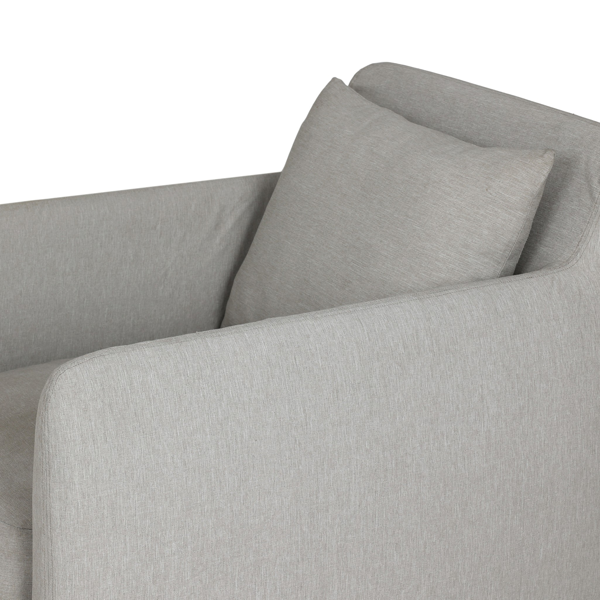 Dade Outdoor Slipcover Swivel Chair