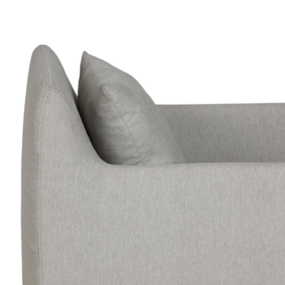 Dade Outdoor Slipcover Swivel Chair