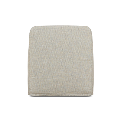 Dade Outdoor Slipcover Swivel Chair