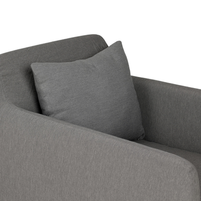 Dade Outdoor Slipcover Swivel Chair