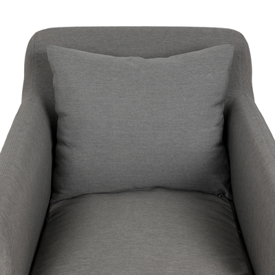 Dade Outdoor Slipcover Swivel Chair