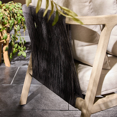 Numa Outdoor Chair - Weathered Grey