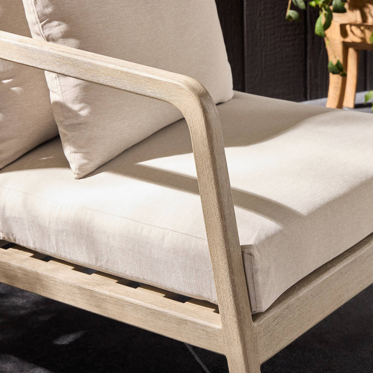 Numa Outdoor Chair - Weathered Grey