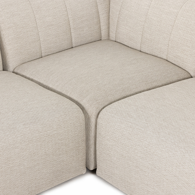 Gwen Outdoor 4-Piece Sectional by Four Hands