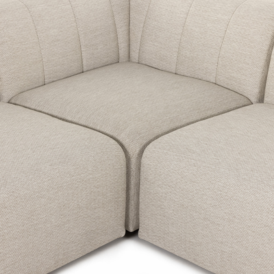 Gwen Outdoor 5-Piece Sectional by Four Hands