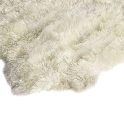 Lalo Lambskin Rug by Four Hands