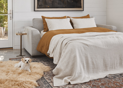 Lalo Lambskin Rug by Four Hands