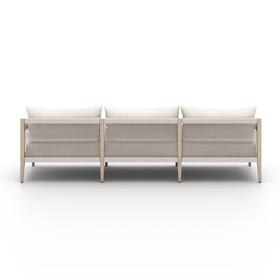 Sherwood Outdoor Sofa, Washed Brown