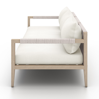 Sherwood Outdoor Sofa, Washed Brown