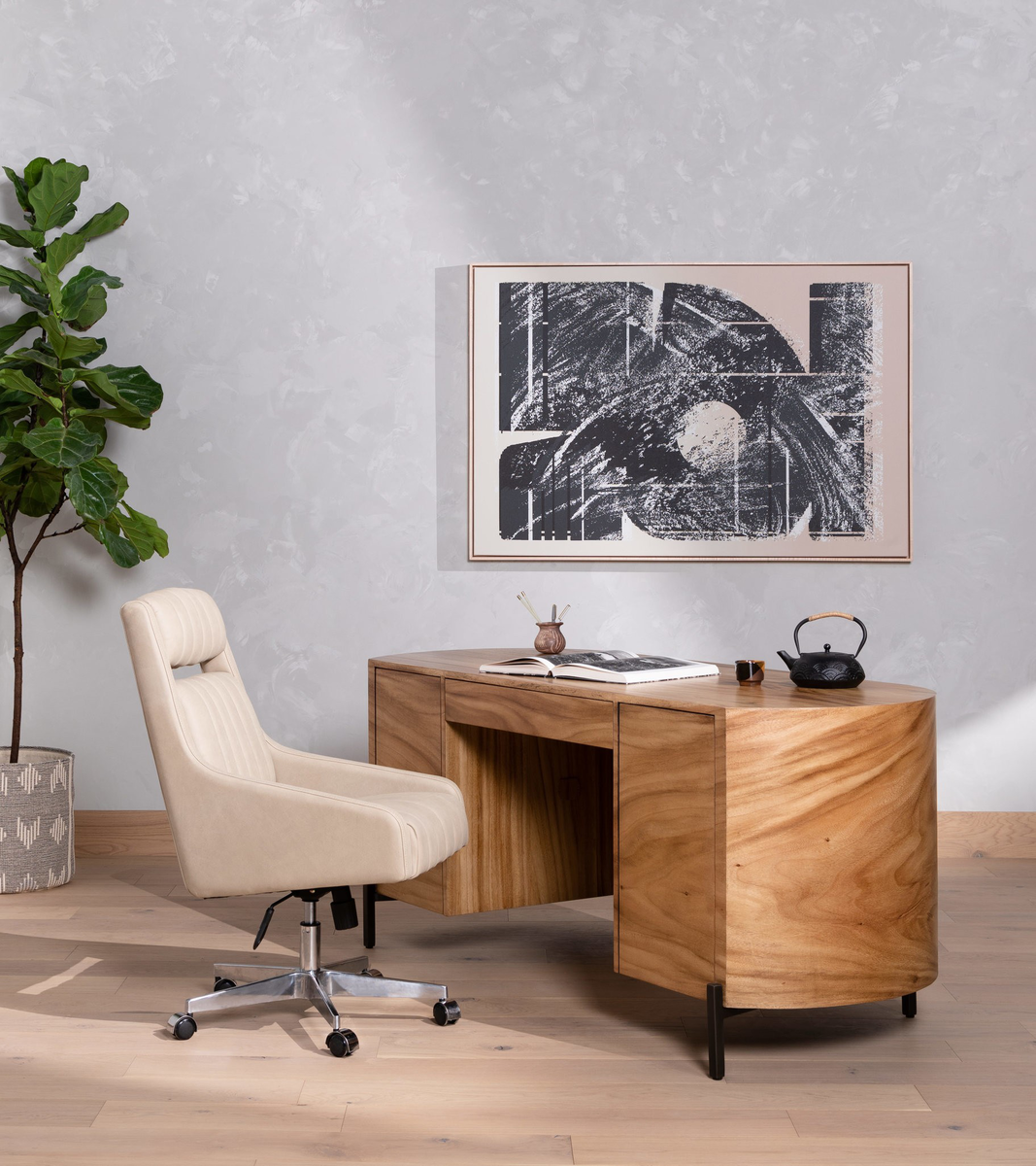 Lunas Executive Desk by Four Hands