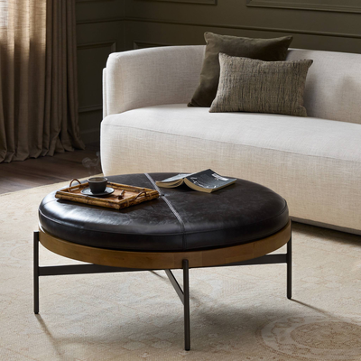 Edwyn Large Ottoman by Four Hands